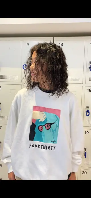 ミディアム パーマ キッズ 🫧髪質整形師 イケモトタクマ🎩のヘアスタイル