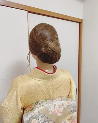 ロング ヘアアレンジ KANA カナのマツエク・マツパデザイン