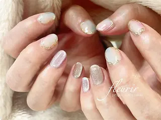 ネイル フルリール 【プライベートサロンのネイルデザイン