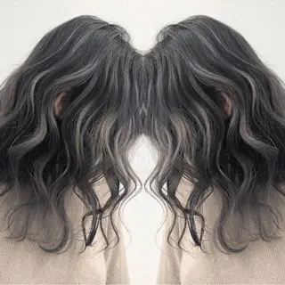 ミディアム アンドウ ユウ/ レイヤーカット/韓国のヘアスタイル