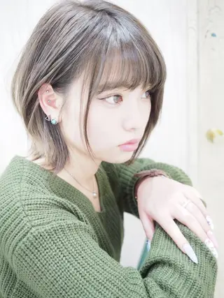 ショート カラー Ciela船橋所属・小保方 一輝のヘアスタイル