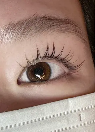 マツエク・マツパ ate eyelash 和泉府中店【まつげパーマ/ラッシ ユリフト/LED/東感バインド/眉毛】所属・もり まゆみのマツエク・マツパデザイン