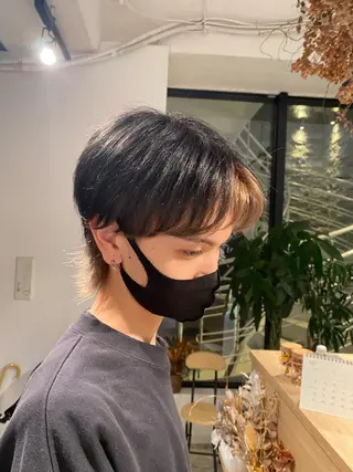 カラー メンズ オスズ 🎀´-のヘアスタイル