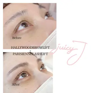 アイブロウ JUNO所属・阪神西宮★JUNO 川﨑温子のヘアスタイル