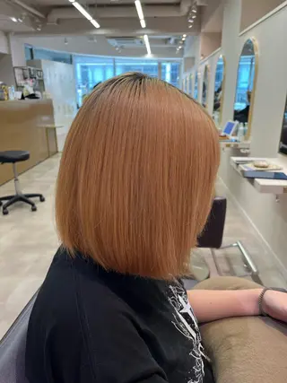 ショート 🎀FACE。暖色 カラー/カスミ🤍のヘアスタイル