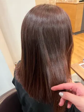 カラー 藤原 智恵のヘアスタイル