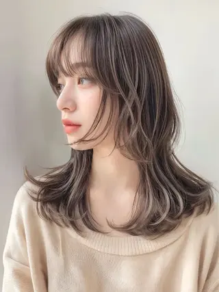 セミロング ChLem所属・ショート✨レイヤー✨ 池田 慧太のヘアスタイル