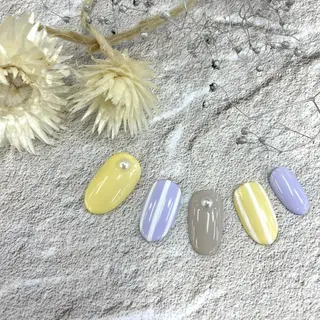 ネイル ⭐︎休業中の練習⭐︎ JNA認定講師髙橋のネイルデザイン