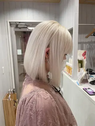 ミディアム カラー 深夜帯！説明文必読 Oahu iwataのヘアスタイル