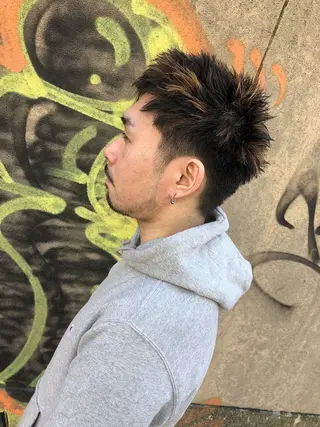 ショート メンズ La fith hair letter所属・Lafith住道 TATSUYAのヘアスタイル