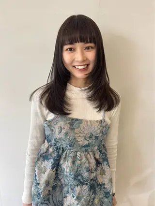 セミロング カラー ill.所属・ill［イル］大須 kojimaのヘアスタイル