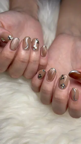 ネイル Belleﾍﾞﾙ所属・Belle　Nail 【haluca】のネイルデザイン