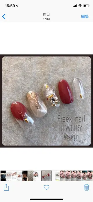 ネイル Freex nail所属・freex nail /ニュアンス/個性派のネイルデザイン