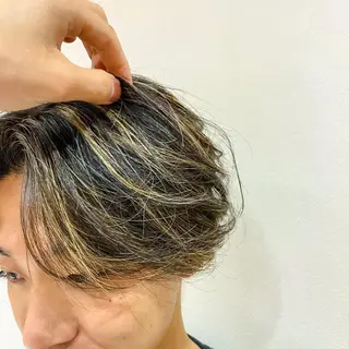ショート カラー ヘアアレンジ cecil hair 難波店所属・髪質改善透明感カラー /SHOGO☀️のヘアスタイル