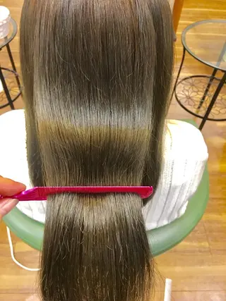 ロング カラー パーマ ヘアアレンジ メンズ キッズ ネイル マツエク・マツパ PALETTE(パレット)所属・SHIORI💜口コ ミNo.1艶カラーのヘアスタイル