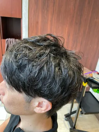 パーマ メンズ EARTH菊名店👾 ひらのすぐるのヘアスタイル
