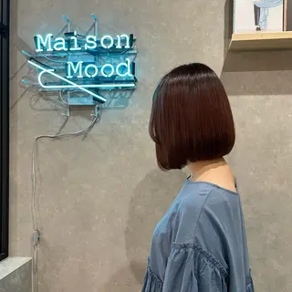 ミディアム カラー はちすか るかのヘアスタイル