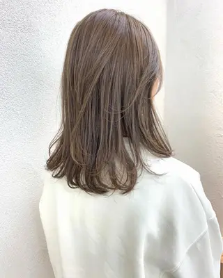ミディアム カラー sakoda shunkiのヘアスタイル