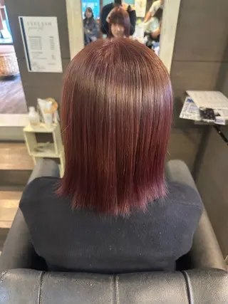 カラー 安達 望のヘアスタイル