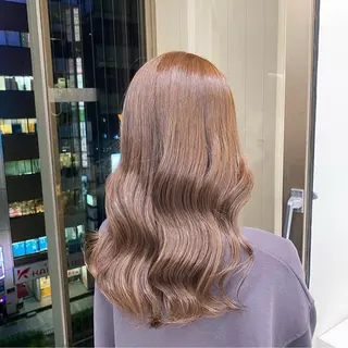 ミディアム カラー ヘアアレンジ キッズ TRUNAIL&EYE所属・TRU Shino🦋のマツエク・マツパデザイン