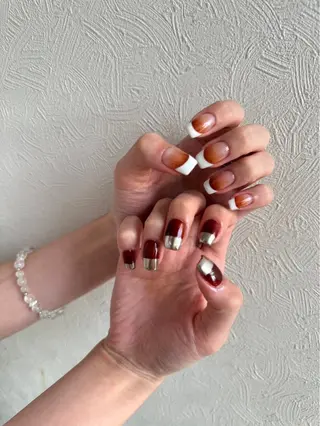 ネイル GRANDE大須 Cecil💜のネイルデザイン