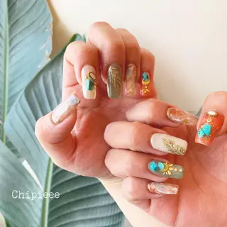 ネイル revia所属・ERI Nailistのネイルデザイン