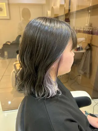 ミディアム カラー ショート/ボブ♥️ 北野のヘアスタイル