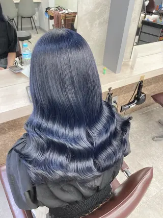 ミディアム カラー 🍎ハッシュカット× 髪質改善🍎カイトのヘアスタイル