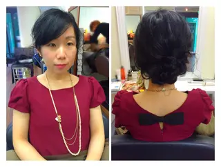 ショート ミディアム セミロング ロング カラー パーマ ヘアアレンジ メンズ 成松 勇治のヘアスタイル