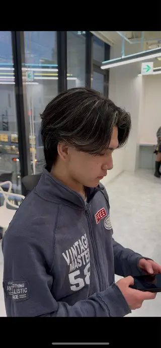 パーマ メンズ 波巻き/サーフカール 🌊吉野裕稀のヘアスタイル