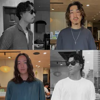 カラー パーマ メンズ パーマ指名No1 /namiのヘアスタイル