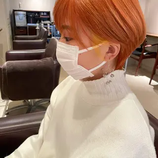 ショート 東京の技術を 京都で✂︎🕊️💖のヘアスタイル