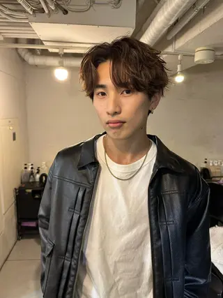 ミディアム メンズ 横浜/ボブ/ ショート/はやとのヘアスタイル