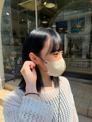 ミディアム カラー インナーカラー♡ Nanakoのヘアスタイル