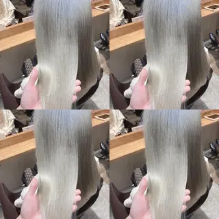 ミディアム カラー レイヤー×髪質改善 マネージャー安藤光司のヘアスタイル