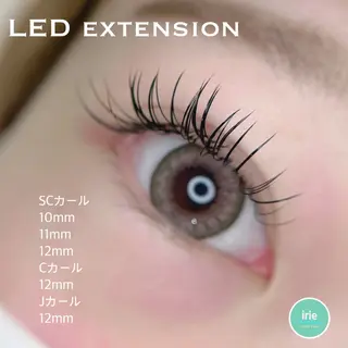 マツエク・マツパ irie hair &　eyelash所属・irie(ｱｲﾘｰ) hair&eyeのマツエク・マツパデザイン