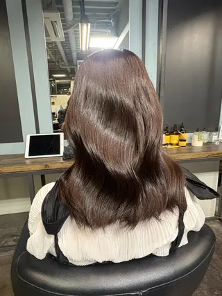 カラー ユイカ🐮暖色カラー / 髪質改善のヘアスタイル