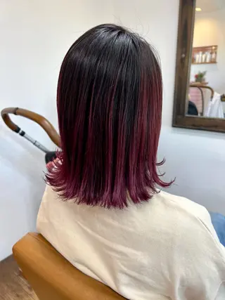 ミディアム Strawberry所属・原田 志保のヘアスタイル