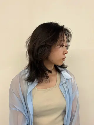 ミディアム pigment 【ピグメント】所属・まどか/荒井/ 外国人風🥑のヘアスタイル