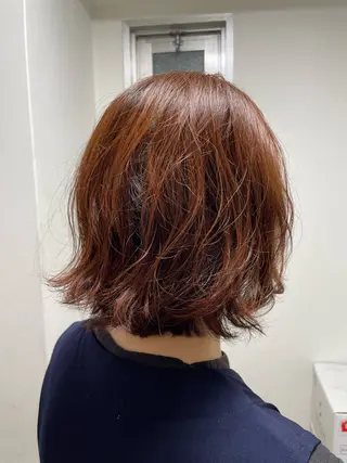 カラー まつお かずねのヘアスタイル