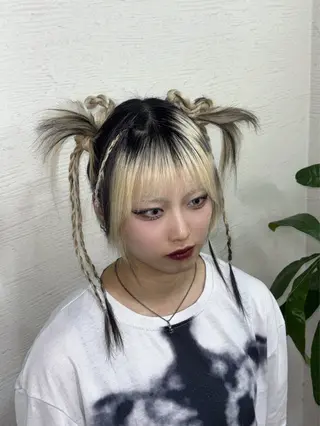 ロング ヘアアレンジ カラーモデル募集 ☘️もえな☘️のヘアスタイル