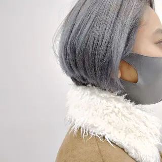 カラー ショート 髪質改善/ブリーチ 田代 龍我のヘアスタイル
