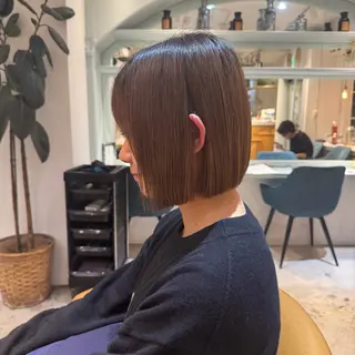 ミディアム 髪質改善/ボブ /韓国/erikoのヘアスタイル
