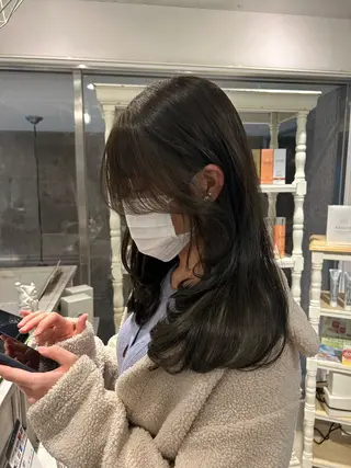 ミディアム CLETO Licaのヘアスタイル