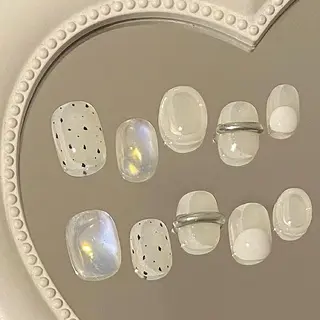 ネイル By moonネイル 🌷ワンホン/韓国風のネイルデザイン