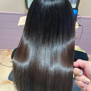 セミロング 髪質改善✨石塚 真梨奈のヘアスタイル