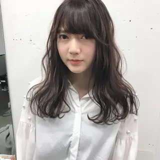 ロング カラー Amor等々力所属・佐藤 三四郎のヘアスタイル