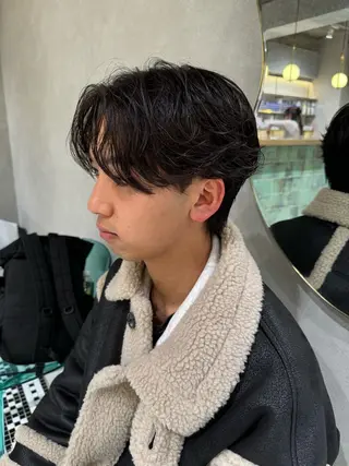 パーマ メンズ 新宿【メンズパーマ】 塩澤太一のヘアスタイル