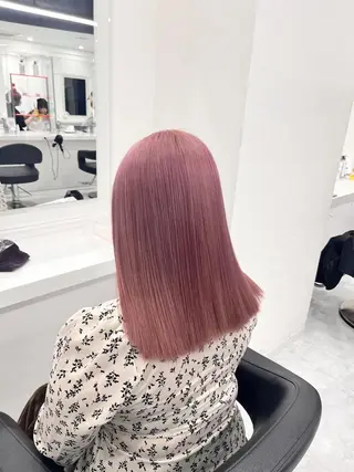 カラー ぷる艶♡透明感/韓国 カラー💎LANDのヘアスタイル