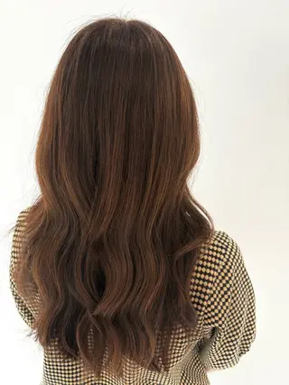 ロング カラー moiBlanc所属・moi blanc/ Aoyagiのヘアスタイル